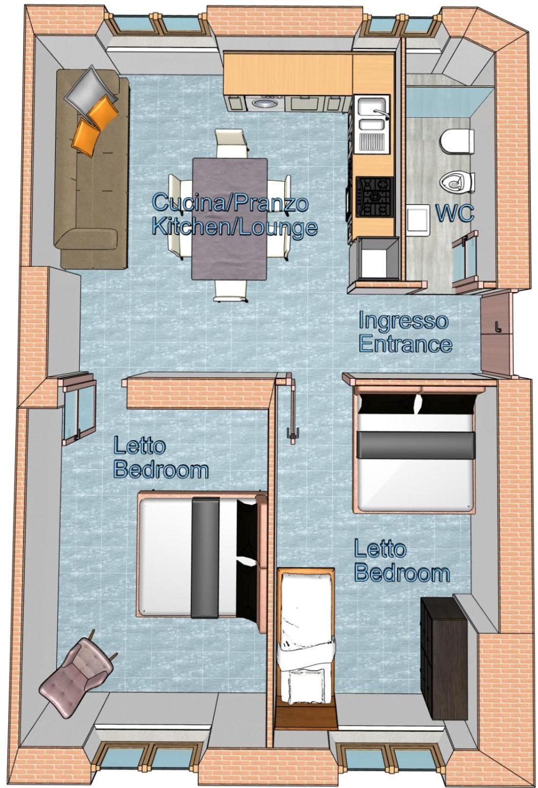 Via Grandi - Free Gated Parking - 5 Minutes From Center Lucca